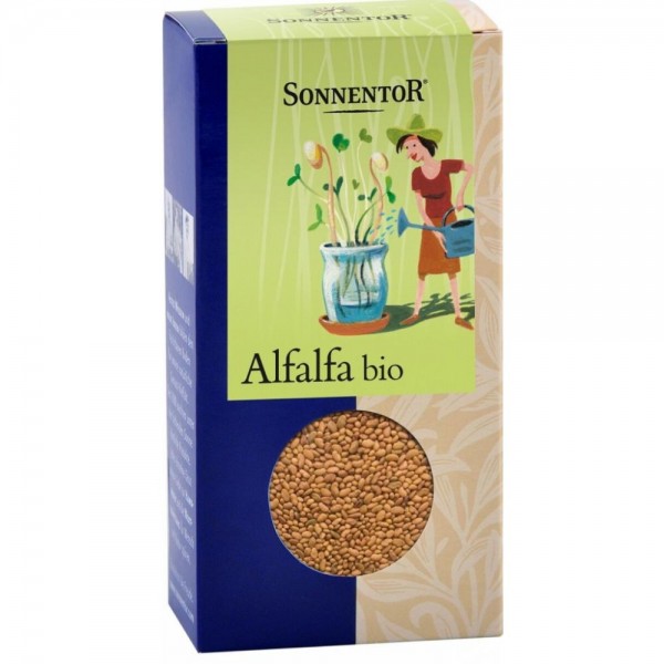 Alfalfa, semienka na nakličovanie BIO Sonnentor 120 g