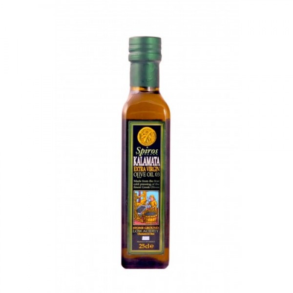 Extra panenský olivový olej SPIROS P.D.O. Kalamata 0,2% 250ml